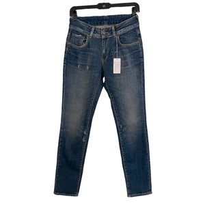 NWT 6397 Denim Mid-rise Ankle Jeans Size: 25
